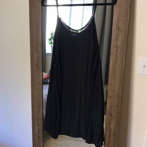 Black cami dress